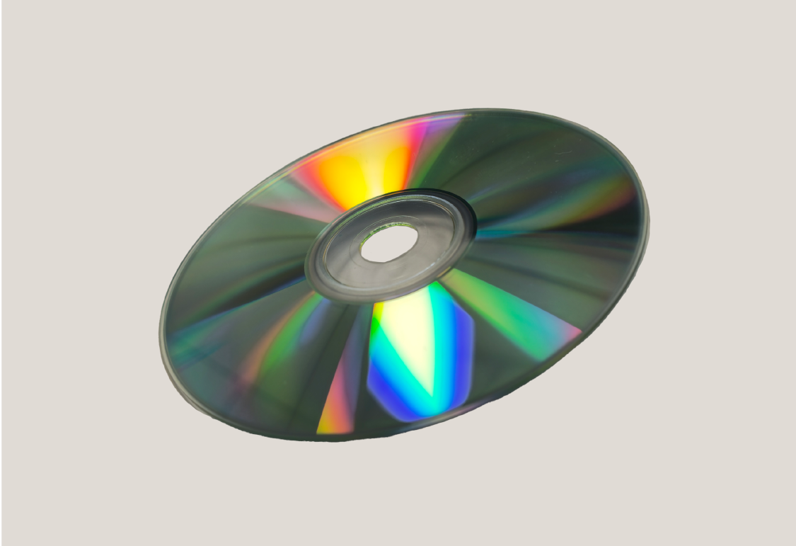 CD mit Klebehülle